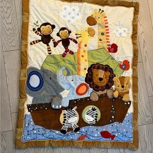 Lambs & Ivy Noah Quilt Blanket